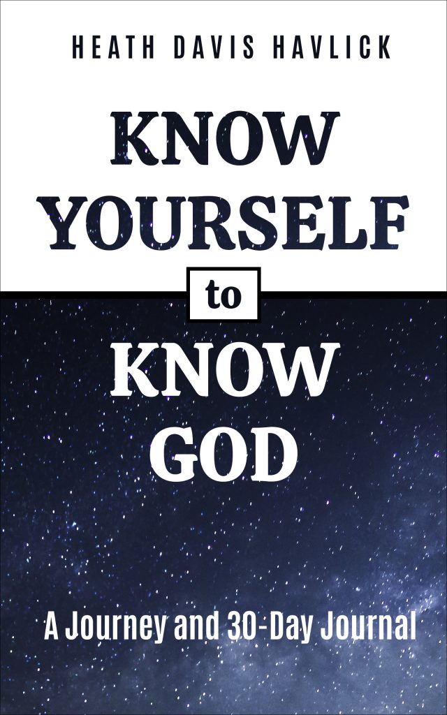The cover of my new book, "Know Yourself to Know God"
